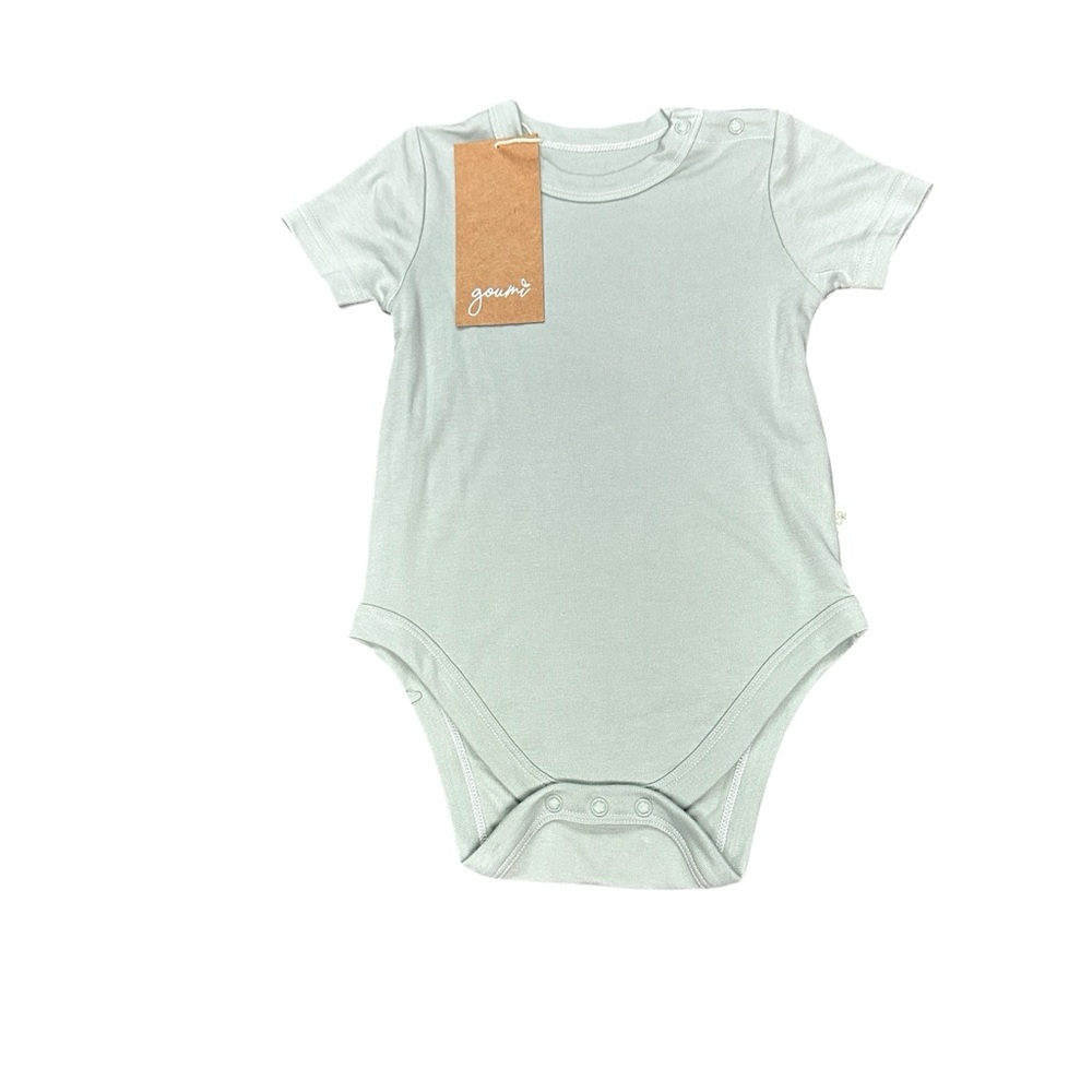 NWT Goumi Light Green Kids One Piece Bodysuit